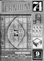 Revista Tehnium pe Anul 1974