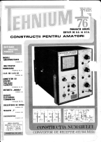 Colectia Revista Tehnium pe Anul 1976