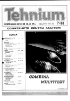 Revista Tehnium pe Anul 1988