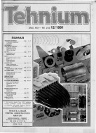 Revista Tehnium pe Anul 1991