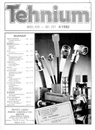Revista Tehnium pe Anul 1992